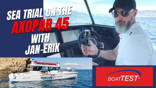 Sea Trial on the AXOPAR 45 with Jan-Erik Viitala Video