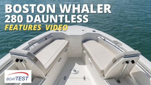 Boston Whaler 280 Dauntless Features Video 2023 Video