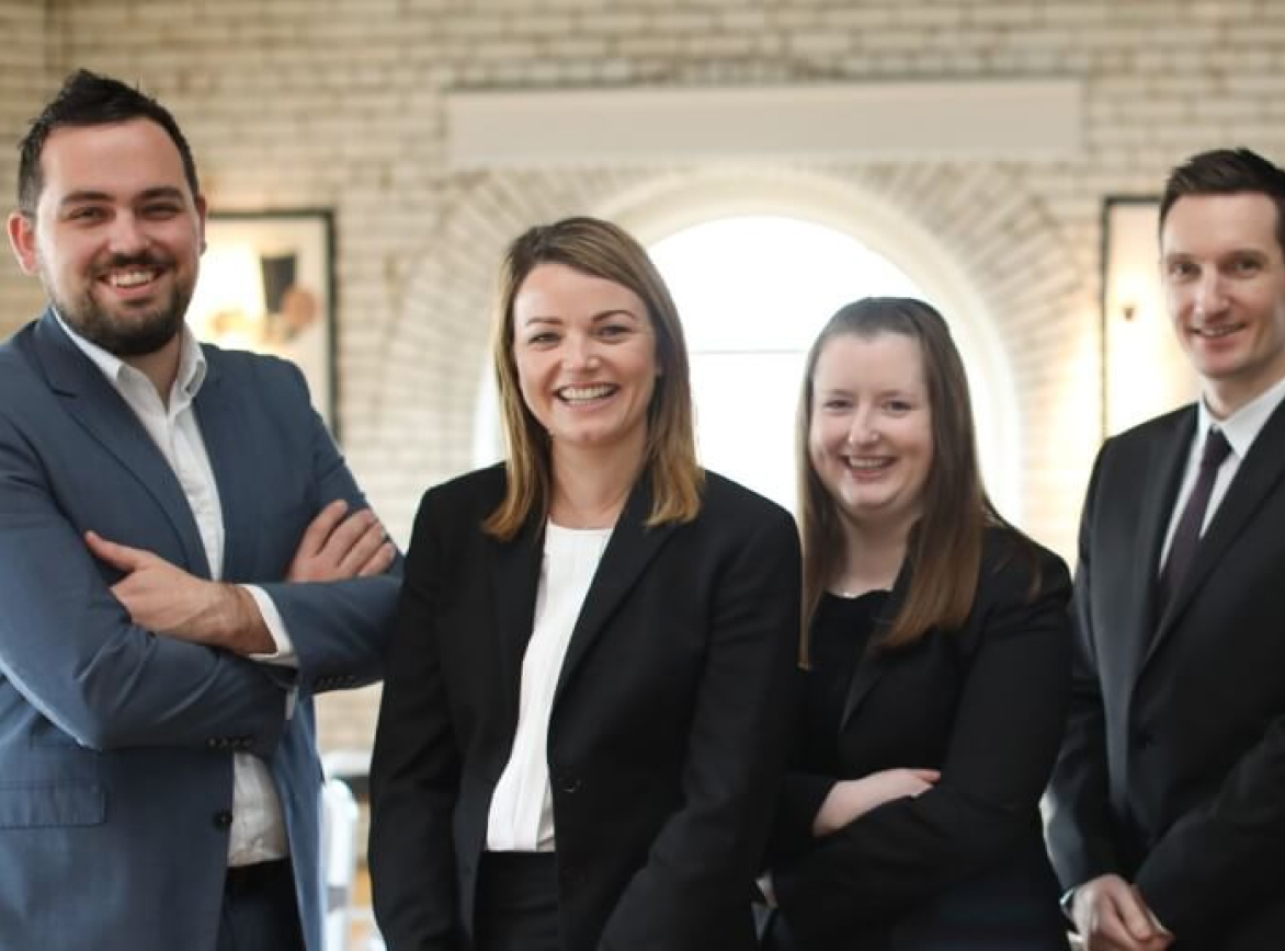 Five members of the events design team 