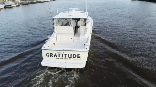 Twin Disc Propulsion Control System, Joystick Maneuvering - Perfect for Lake Erie Walleye Trolling Video