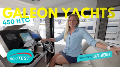 Galeon 450 HTC (2023) Performance and Features Review Video