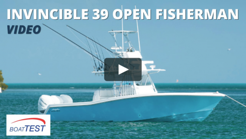 Invincible 39’ Open Fisherman Video 2022 Video
