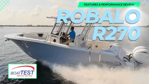 Robalo R270 (2023) Performance & Features Video by BoatTEST Video