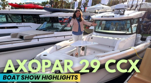 Axopar 29 CCX Premiere at Cannes Video