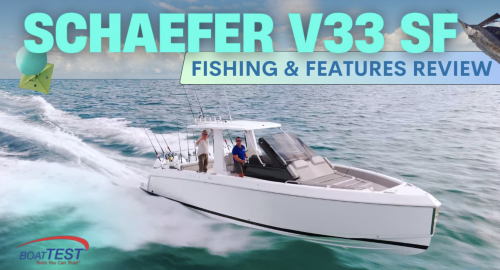 Schaefer Yachts V33 Sport Fish Video