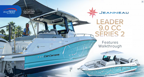 Jeanneau Leader 9CC Features Highlights — 2025 Cannes Video